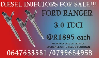 Ford Ranger 3.0 Diesel Injectors For Sale 6 Months Warranty