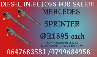 Mercedes Sprinter Diesel Injectors For Sale We Recon And Sell On Exchange