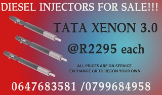 Tata Xenon 3.0 Diesel Injectors For Sale We Recon And Sell On Exchange