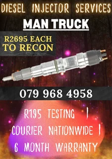 Man Truck Diesel Injectors Recon Services