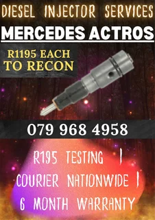 Mercedes Actros Diesel Injectors Recon Services