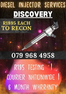 Discovery Tdv6 Diesel Injectors Recon Services