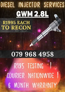 Gwm 2.8l Diesel Injectors Recon Services