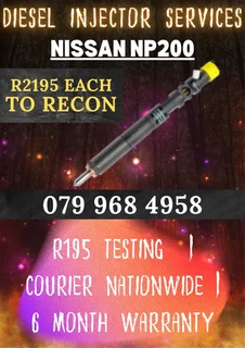 Nissan Np200 Diesel Injectors Recon Services