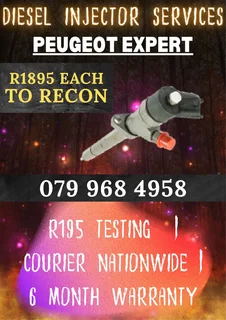 Peugeot Expert Diesel Injectors Recon Services