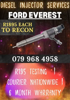 Ford Everest Diesel Injectors Recon Services