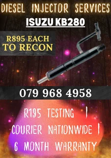 Isuzu Kb280 Diesel Injectors Recon Services