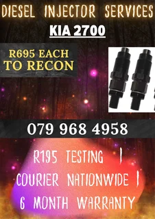 Kia 2700 Diesel Injectors Recon Services