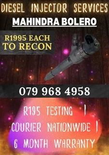 Mahindra Bolero Diesel Injectors Recon Services