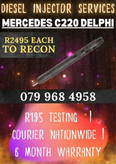 Mercedes C220 Diesel Injectors Recon Services