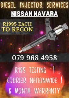 Nissan Navara Diesel Injectors Recon Services