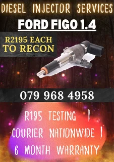 Ford Figo 1.4 Diesel Injectors Recon Services