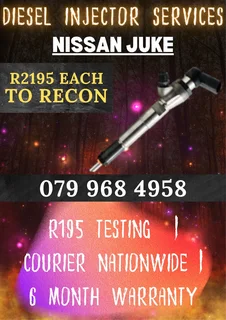Nissan Juke Diesel Injectors Recon Services