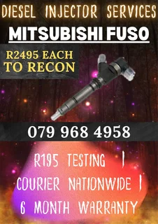 Mitsubishi Fuso Diesel Injectors Recon Services