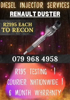Renault Duster Diesel Injectors Recon Services