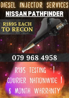 Nissan Pathfinder Diesel Injectors Recon Services