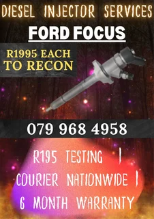 Ford Focus Diesel Injectors Recon Services