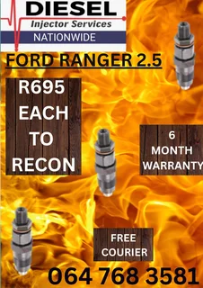 Ford Ranger 2.5 Diesel Injectors Recon Services