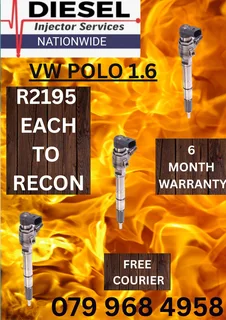 Vw Polo 1.6 Diesel Injectors Recon Services