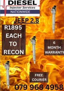 Jeep 2.8 Injectors Recon