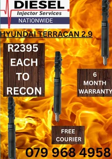 Hyundai Terracan 2.9 Injectors Recon