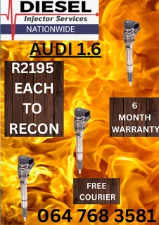 Audi 1.6 Injectors Recon