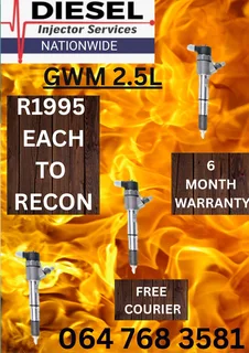 Toyota  Gwm 2.5l Injectors Recon
