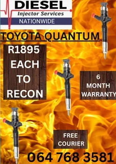 Toyota Quantum Injectors Recon