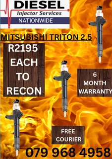 Mitsubishi Triton 2.5 Injectors Recon