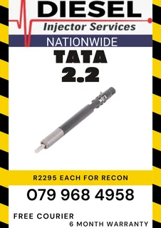 Tata 2.2 Diesel Injectors Recon Services