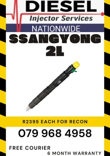 Ssangyong 2l Diesel Injectors Recon Services