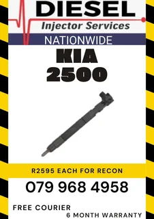 Kia 2500 Diesel Injectors Recon Services