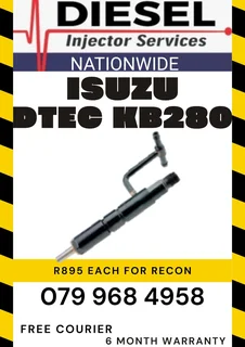 Isuzu Kb280 Diesel Injectors Recon Services