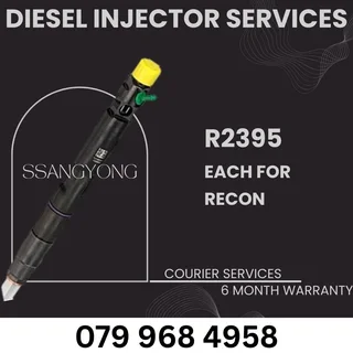 DIESEL INJECTOR SERVICES SOLD ON EXCHANGE OR RECON YOUR OWN WITH A 6 MONTH WARRANTY.