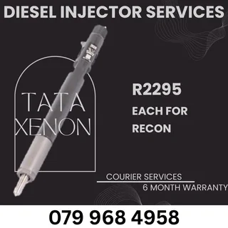 DIESEL INJECTOR SERVICES SOLD ON EXCHANGE OR RECON YOUR OWN WITH A 6 MONTH WARRANTY.