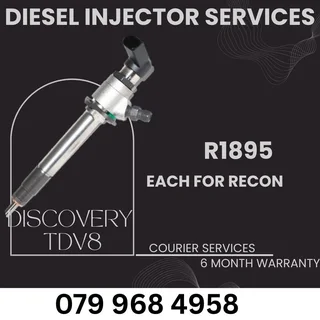 DIESEL INJECTOR SERVICES. WE SELL ON EXCHANGE OR RECON YOUR OWN WITH 6 MONTH WARRANTY.