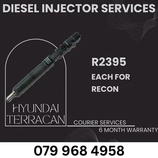 DIESEL INJECTOR SERVICES. WE SELL ON EXCHANGE OR RECON YOUR OWN WITH 6 MONTH WARRANTY.