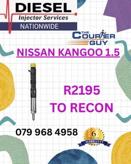 Nissan Kangoo 1.5 Diesel Injectors To Recon With A 6 Month Warranty