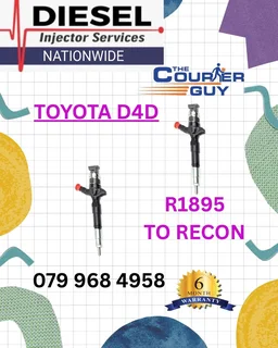 Toyota D4d Diesel Injectors To Recon With A 6 Month Warranty