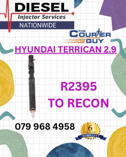 Hyundai Terrican 2.9 Diesel Injectors To Recon With A 6 Month Warranty