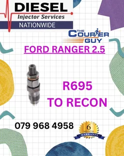 Ford Rangr 2.5 Diesel Injectors To Recon With A 6 Month Warranty