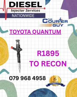 Toyota Quantum Diesel Injectors To Recon With A 6 Month Warranty