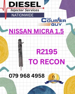 Nissan Micra 1.5 Diesel Injectors To Recon With A 6 Month Warranty
