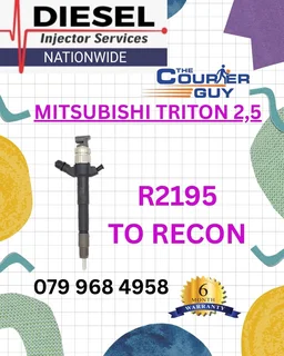 Mitsubishi Triton 2.5 Diesel Injectors To Recon With A 6 Month Warranty