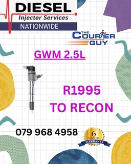 Gwm 2.5l Diesel Injectors To Recon With A 6 Month Warranty