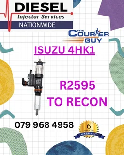 Isuzu 4hk1 Diesel Injectors To Recon With A 6 Month Warranty
