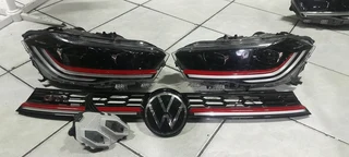 Vw Polo 9 Gti Headlight, Foglight And Grill