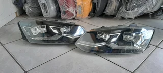 VW POLO 7 TSI HEADLIGHT