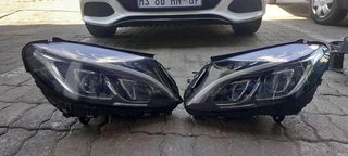 Merc Benz W205 Double Xenon Headloght