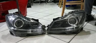 Merc Benz W204 Xenon Headlight Facelift